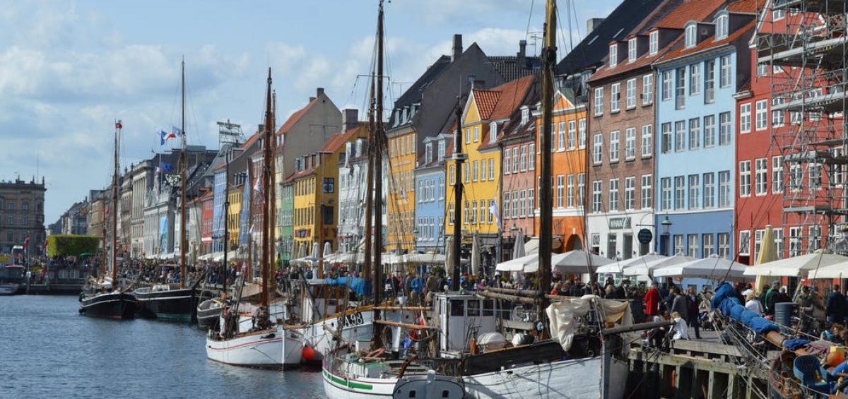 Starka färger i Köpenhamn